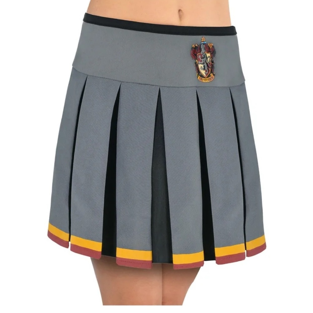 Warner Bros. Gray Gryffindor Skirt Costume